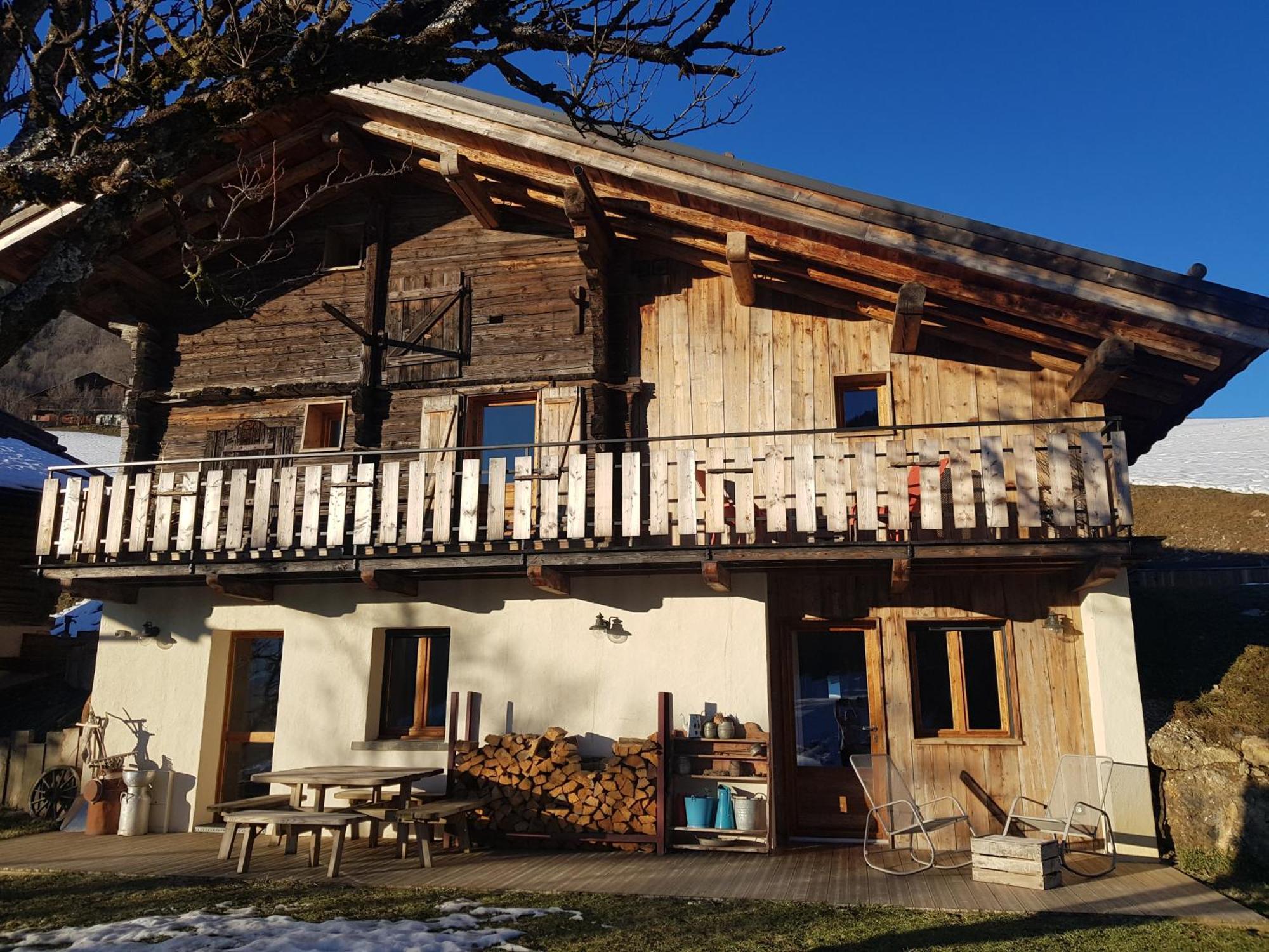 Aux Fermes De La Croix, Maison D'Hotes, Spa Hauteluce Exterior photo
